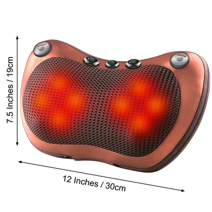 12 Volt Heated Kneading Massager